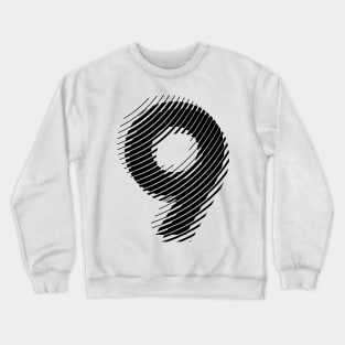 blurred 9 Crewneck Sweatshirt